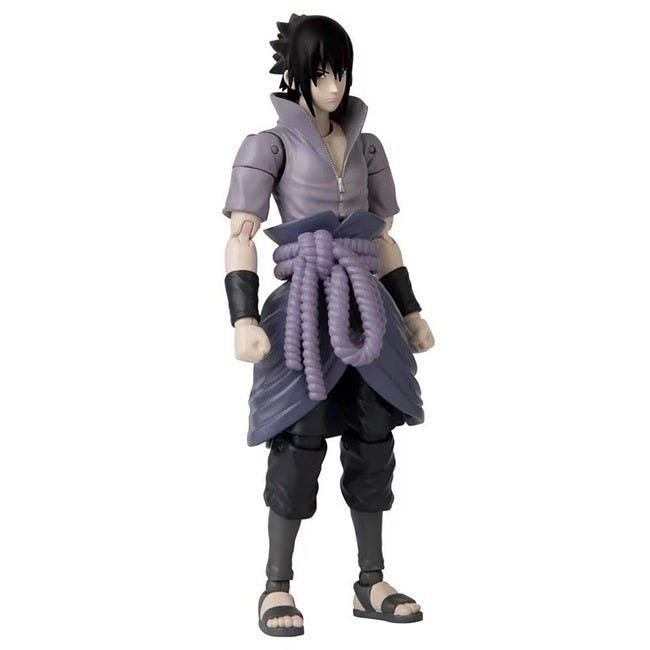BANDAI ANIME HEROES NARUTO SASUKE UCHIHA 6.5INCH