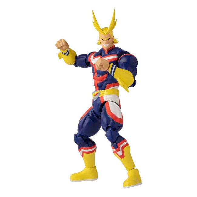 BANDAI ACADEMIA ANIME HEROES ALL MIGHT 6INCH