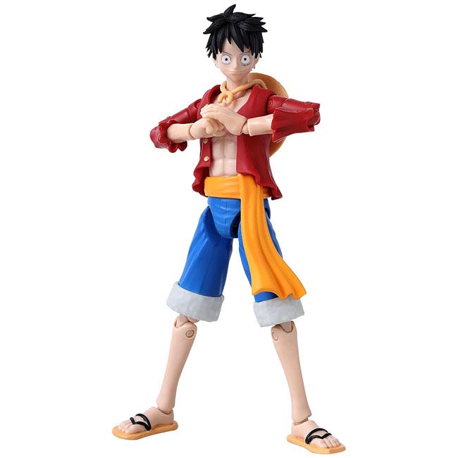 BANDAI ONE PIECE ANIME HEROES - MONKEY D LUFFY