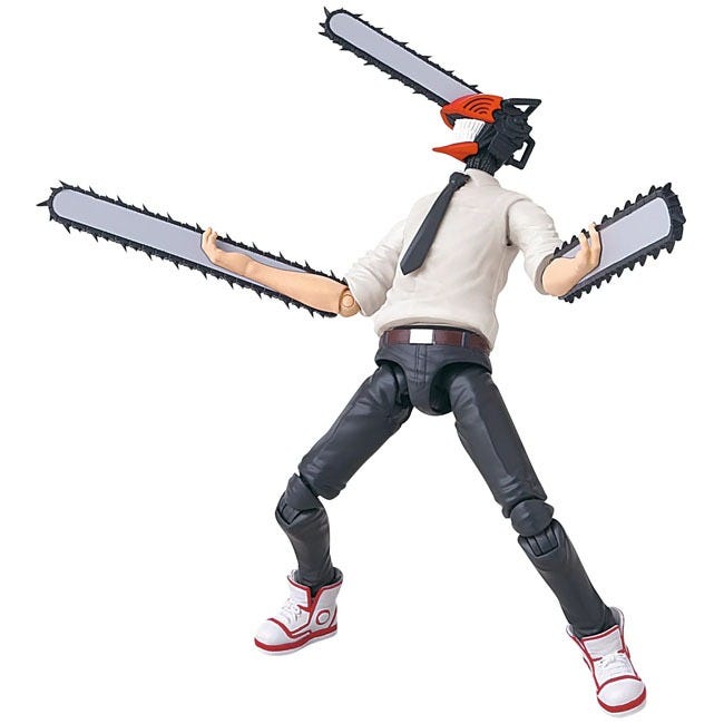 BANDAI ANIME HEROES 6.5-INCH CHAINSAW MAN ACTION FIGURE
