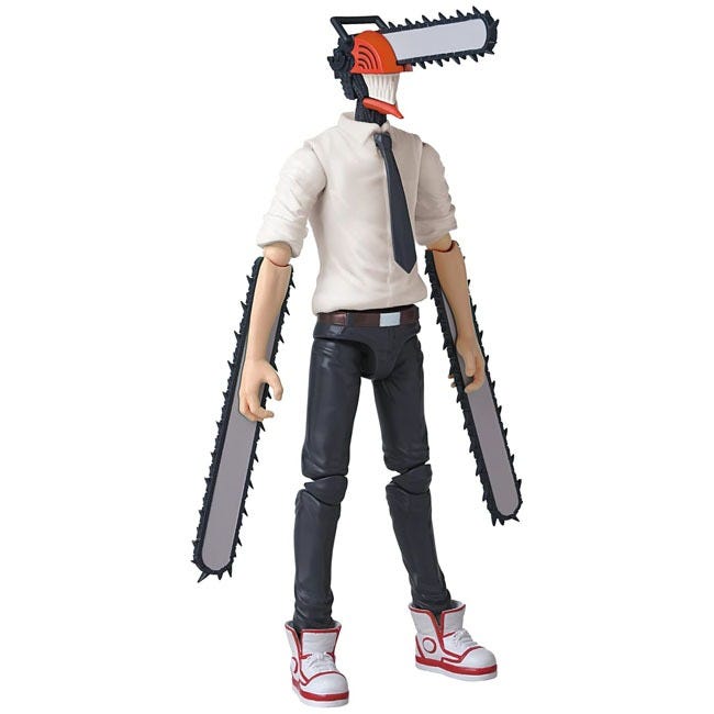 BANDAI ANIME HEROES 6.5-INCH CHAINSAW MAN ACTION FIGURE