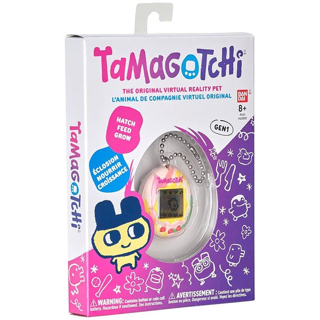 TAMAGOTCHI ORIGINAL ART STYLE PORTABLE GAME