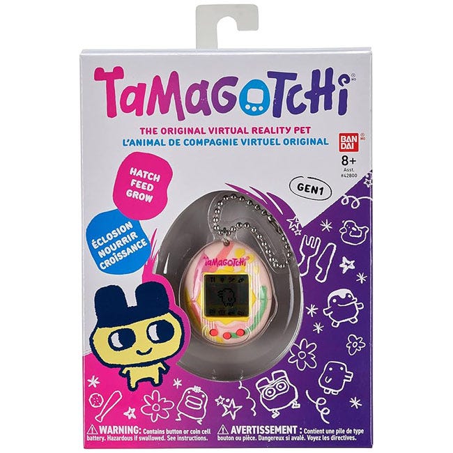 TAMAGOTCHI ORIGINAL ART STYLE PORTABLE GAME
