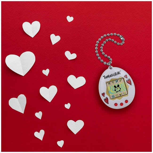 TAMAGOTCHI ORIGINAL HEART PORTABLE GAME