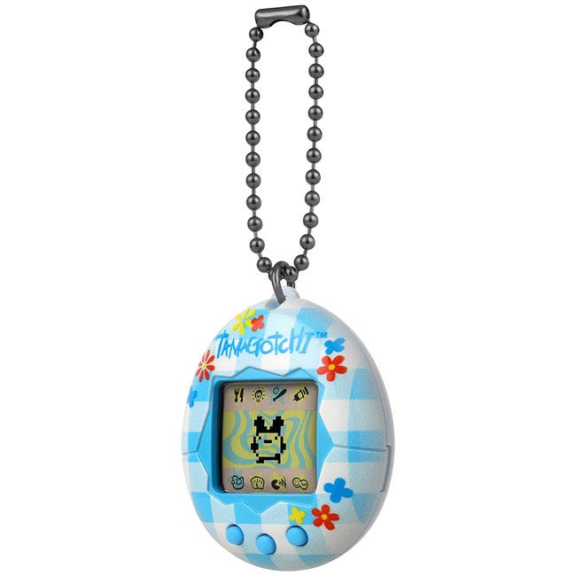TAMAGOTCHI ORIGINAL FLOWER GINGHAM PORTABLE GAME