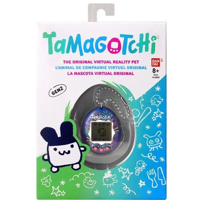 TAMAGOTCHI ORIGINAL FIREWORKS PORTABLE GAME