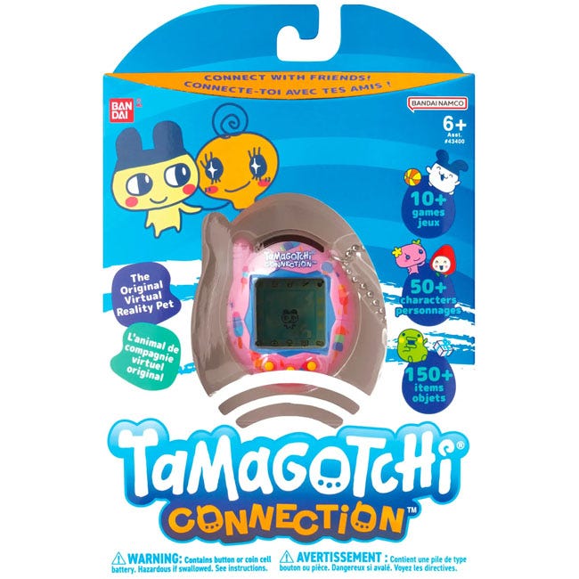 TAMAGOTCHI CONNECTION ICE CREAM BATTERY OPERATED