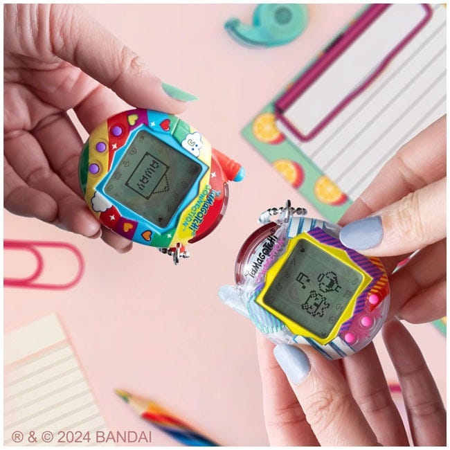 TAMAGOTCHI CONNECTION RAINBOW B/O