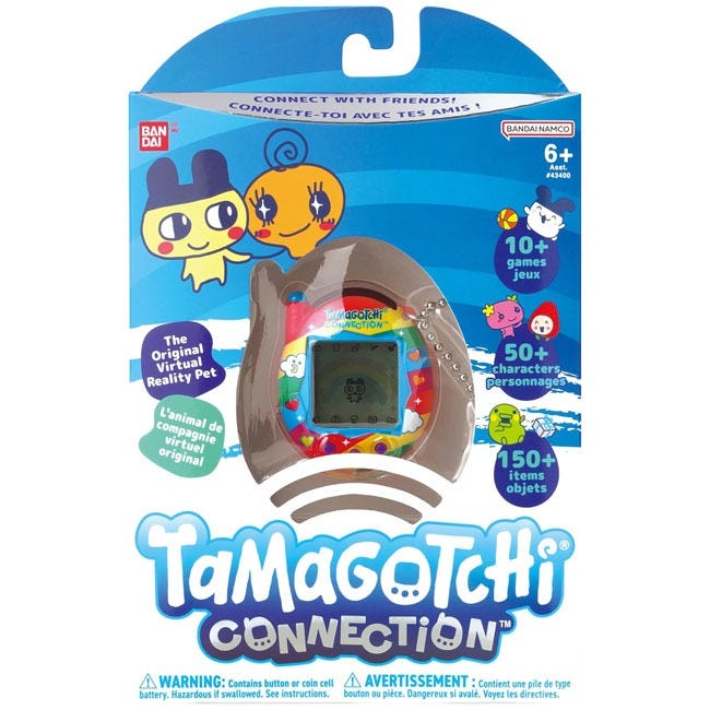 TAMAGOTCHI CONNECTION RAINBOW B/O