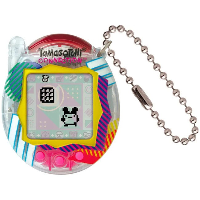 TAMAGOTCHI CONNECTION TRANSPARENT BATTERY OPERATED