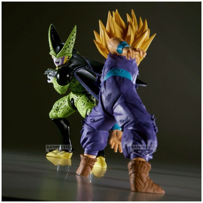 BANPRESTO DRAGON BALL Z MATCH MAKERS SSSG (VS CELL)