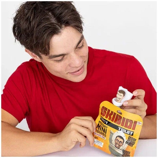 SKIBIDI TOILET SERIES-1 MINI MYSTERY FIGURE COLLECTOR