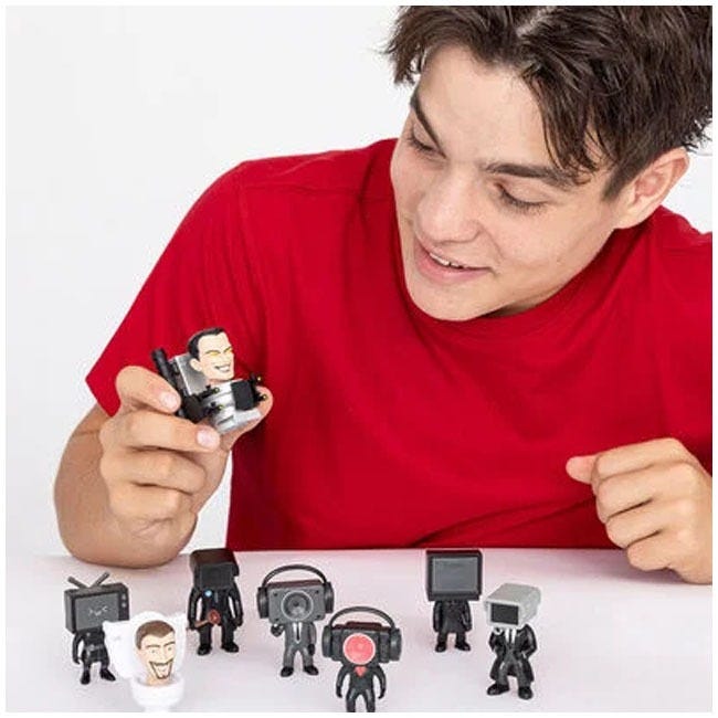 SKIBIDI TOILET SERIES-1 MINI MYSTERY FIGURE COLLECTOR