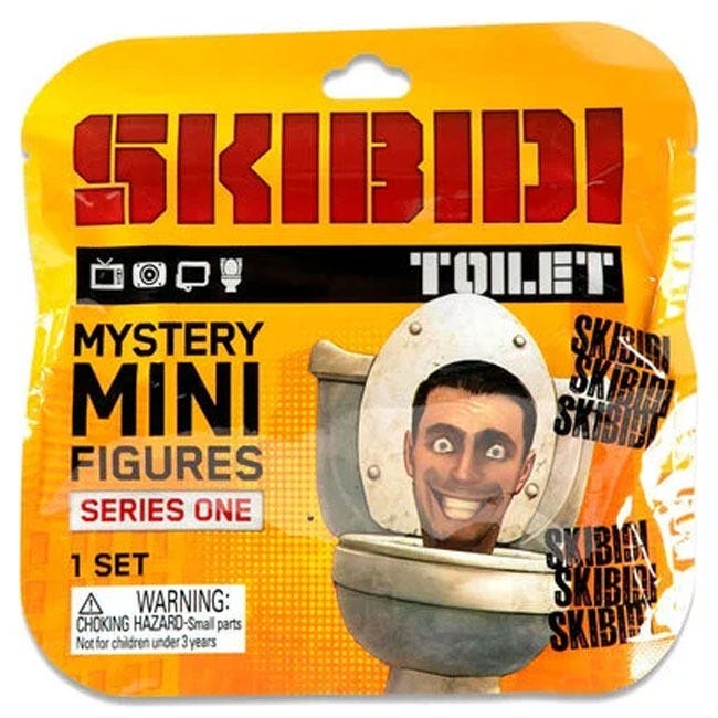 SKIBIDI TOILET SERIES-1 MINI MYSTERY FIGURE COLLECTOR