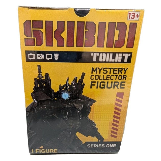 SKIBIDI TOILET SERIES-1 MYSTERY FIGURE COLLECTOR