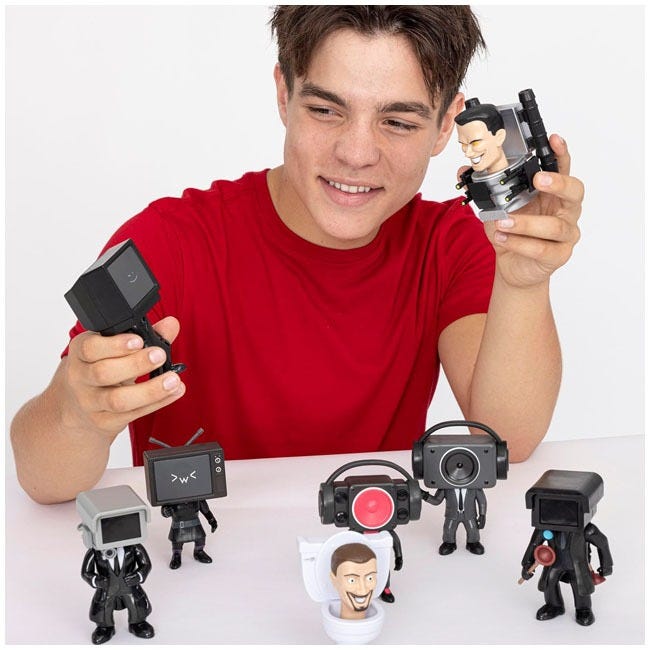 SKIBIDI TOILET SERIES-1 MYSTERY FIGURE COLLECTOR