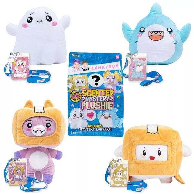 LANKYBOX MYSTERY 11-INCH SCENTED PLUSH