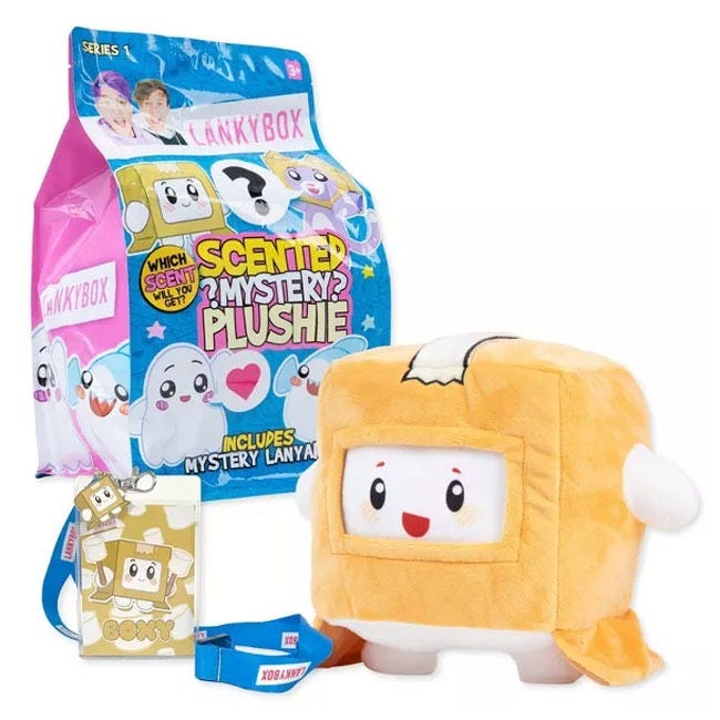LANKYBOX MYSTERY 11-INCH SCENTED PLUSH