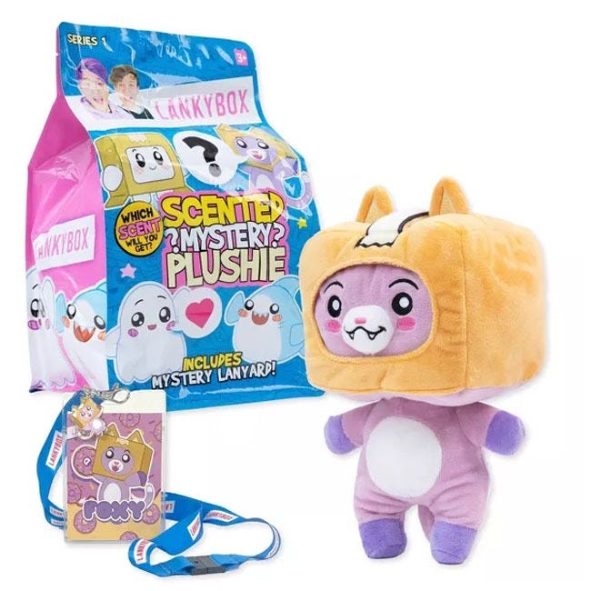 LANKYBOX MYSTERY 11-INCH SCENTED PLUSH