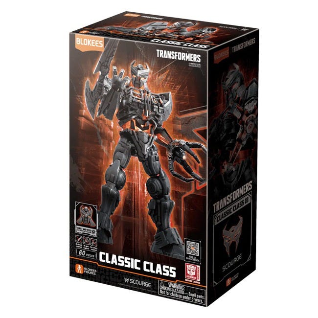 BLOKEES TRANSFORMERS CLASSIC RISE OF THE BEASTS SCOURGE