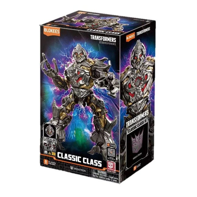 BLOKEES MOVIE 01 MEGATRON CLASSIC CLASS 10 TRANSFORMERS