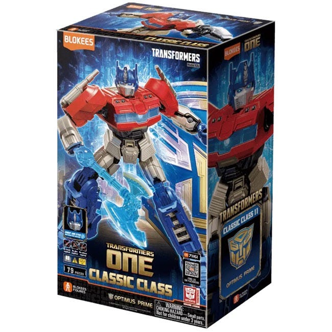 BLOKEES CLASSIC CLASS 11 ONE OPTIMUS PRIME TRANSFORMERS