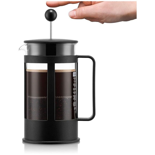 BODUM KENYA FRENCH PRESS 500ML CURVED BLACK