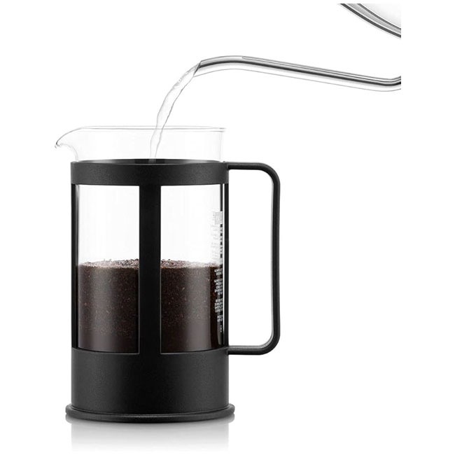 BODUM KENYA FRENCH PRESS 500ML CURVED BLACK