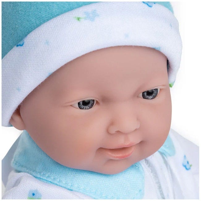 BERENGUER 11-INCH LA BABY DOLL - BLUE OUTFIT