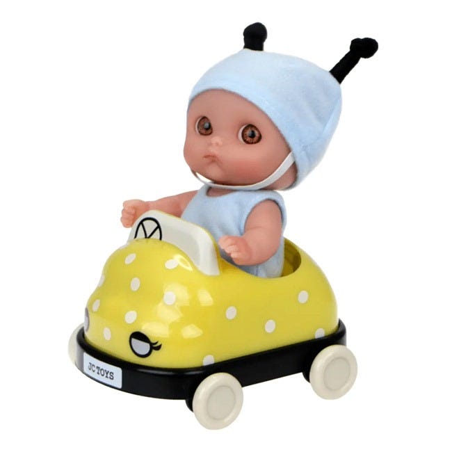 BERENGUER 5-INCH LIL' CUTESIES WITH BUGS CAR DOLL