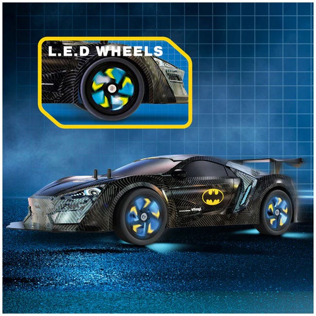 BLADEZ TOYS BATMAN VEHICLE BAT TECH 1:10 REMOTE CONTROL CAR
