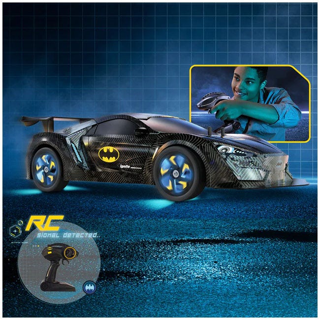 BLADEZ TOYS BATMAN VEHICLE BAT TECH 1:10 REMOTE CONTROL CAR