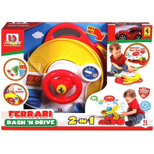 BBJUNIOR FERRARI DASH 'N DRIVE CITY