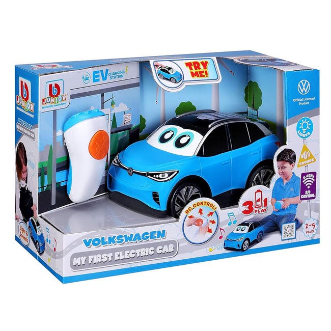 BBJUNIOR MY FIRST RC VOLKSWAGEN ELECTRIC CAR-2.5GHZ