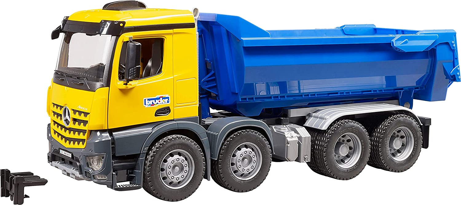 BRUDER MERCEDES BENZ AROCS HALFPIPE DUMP TRUCK