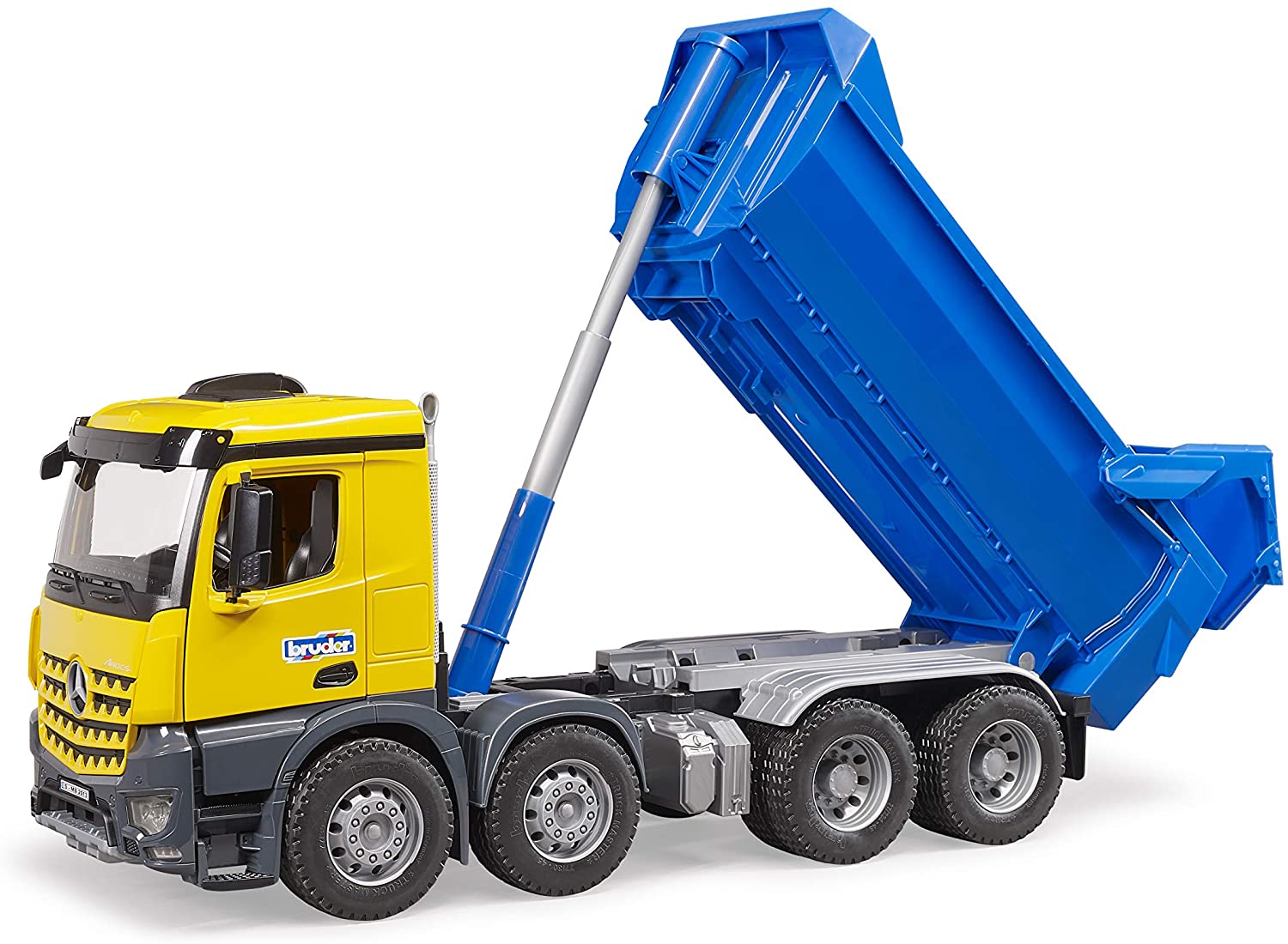 BRUDER MERCEDES BENZ AROCS HALFPIPE DUMP TRUCK
