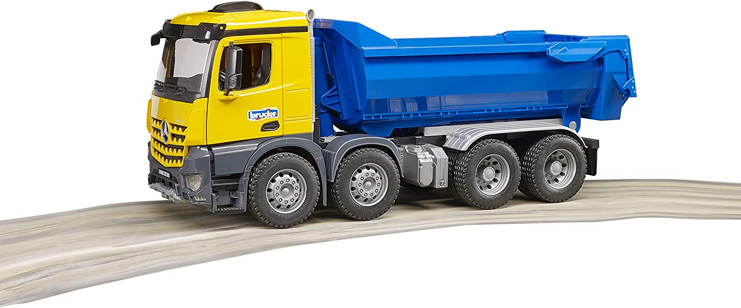 BRUDER MERCEDES BENZ AROCS HALFPIPE DUMP TRUCK