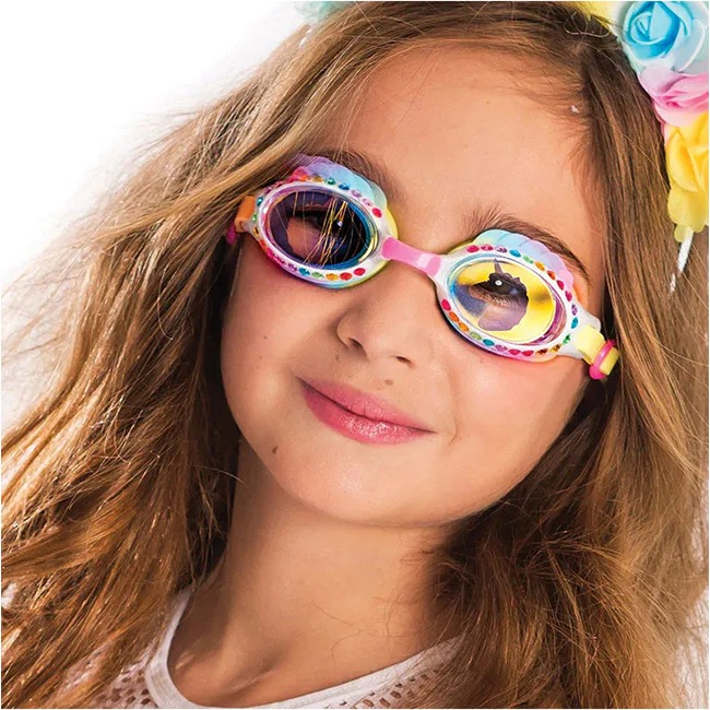 BLING2O SWIMMING GOGGLES - EUNICE THE UNICORN RAINBOW SLIDER