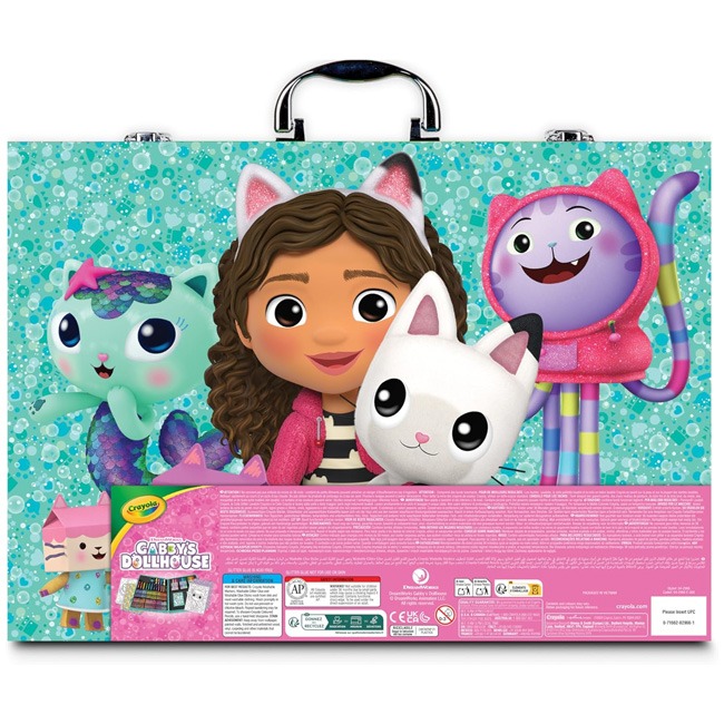 CRAYOLA GABBY'S DOLLHOUSE ART CASE