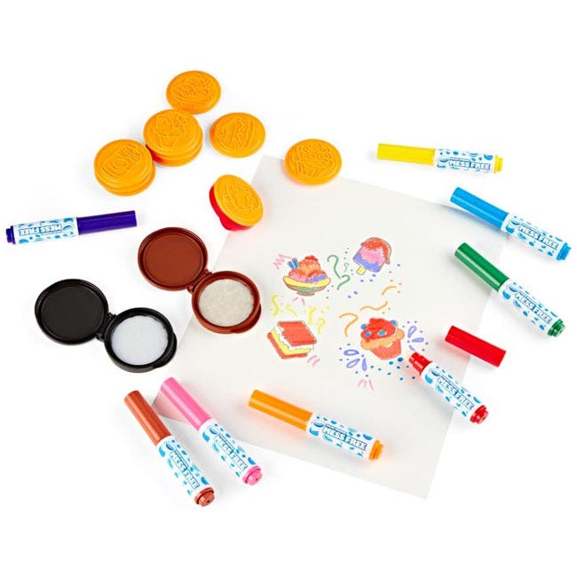 CRAYOLA COLOR WONDER DELUXE SCENTED STAMPER KIT