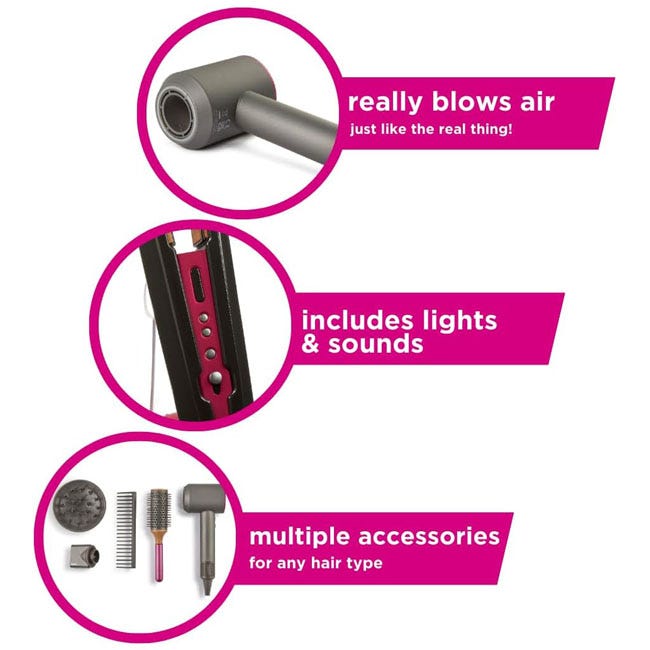 CASDON DYSON SUPERSONIC AND CORRALE DELUXE STYLING SET