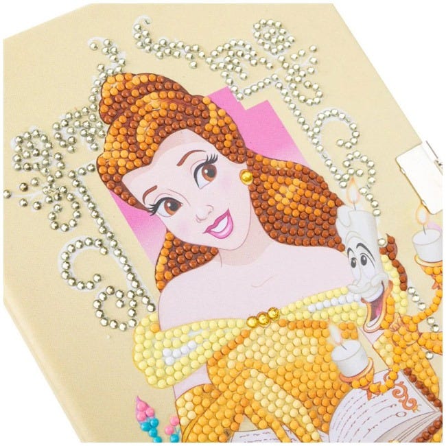 CRYSTAL ART SECRET DIARY - DISNEY PRINCESS BELLE