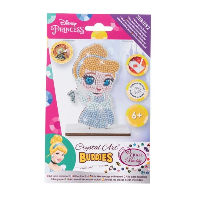 CRYSTAL ART BUDDIES - DISNEY PRINCESS CINDERELLA