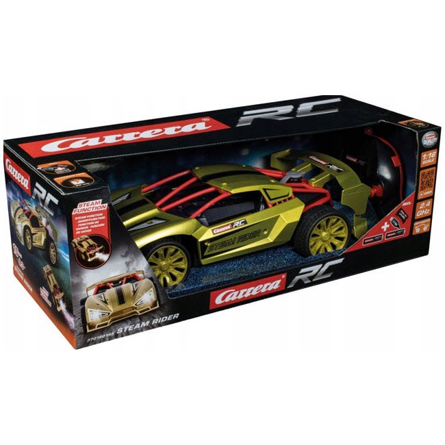 CARRERA 1:16-STEAM RIDER-2.4GHZ REMOTE CONTROL CAR