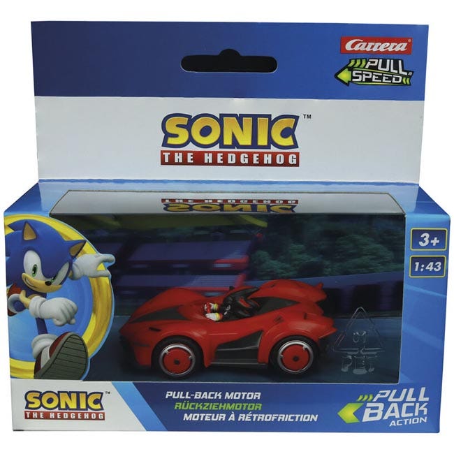 PULL N SPEED SONIC THE HEDGEHOG