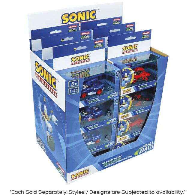 PULL N SPEED SONIC THE HEDGEHOG