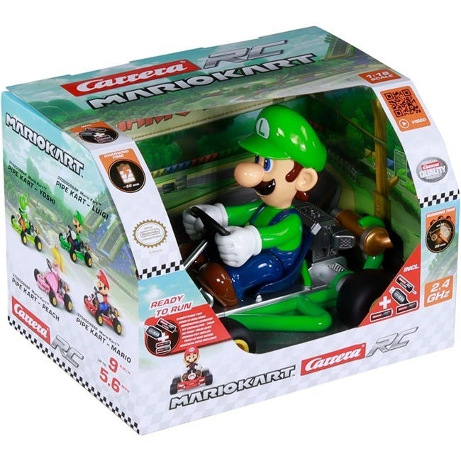 CARRERA RC MARIO KART PIPE KART LUIGI