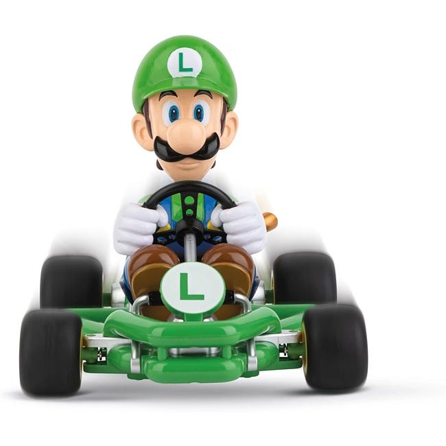 CARRERA RC MARIO KART PIPE KART LUIGI