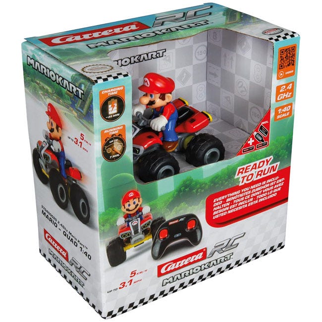 CARRERA 1:40 NINTENDO MARIO KART RC