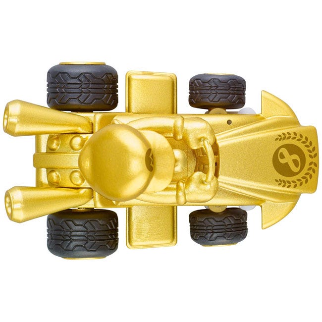 CARRERA MINI MARIO KART-2.4GHZ GOLD REMOTE CONTROL CAR